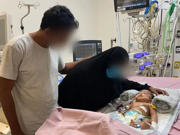 4 month old Zuhaibullah is in the ICU and needs your help to survive