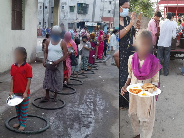 Providing Relief Kits To Wage Worker & Low-Income Groups In Ahmedabad