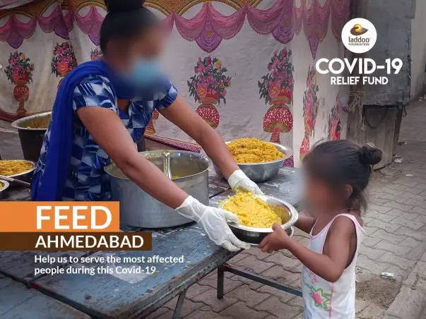 Providing Relief Kits To Wage Worker & Low-Income Groups In Ahmedabad