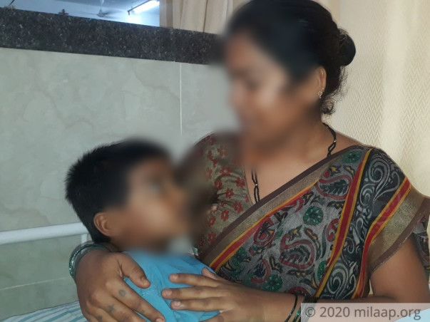 With Empty Pockets, These Parents Are Struggling To Save Their Child