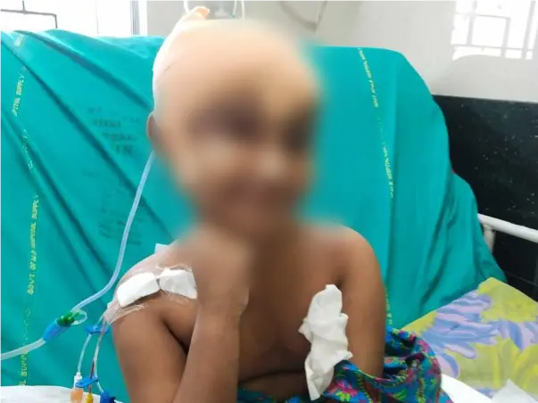 6 years old siddhi das needs your help fight Brain tumor