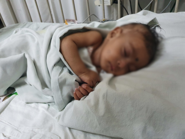 Give Baby Bibash a Fighting Chance