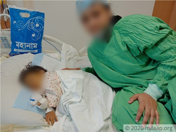 8 months old Tanvi Hazra needs your help fight Acute Liver Failure