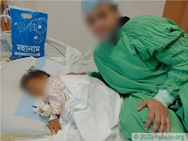 8 months old Tanvi Hazra needs your help fight Acute Liver Failure