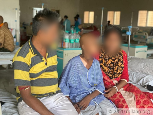 A Painful Cancerous Tumour Has Kept This Boy Awake For Weeks