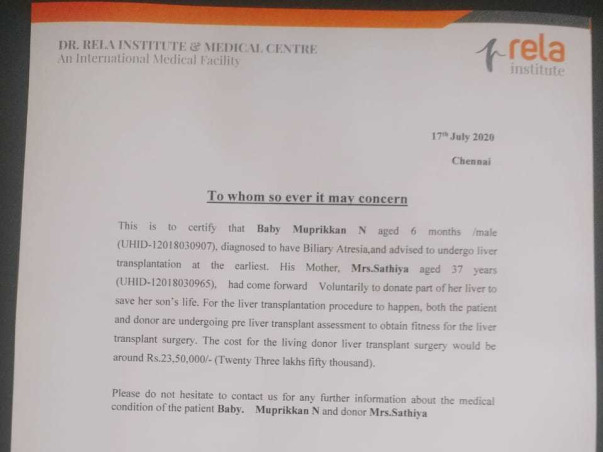 My Son Is Struggling With Liver Failure, Help Him