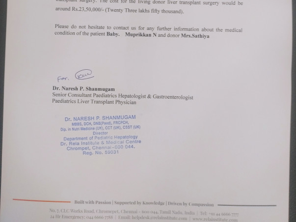 My Son Is Struggling With Liver Failure, Help Him