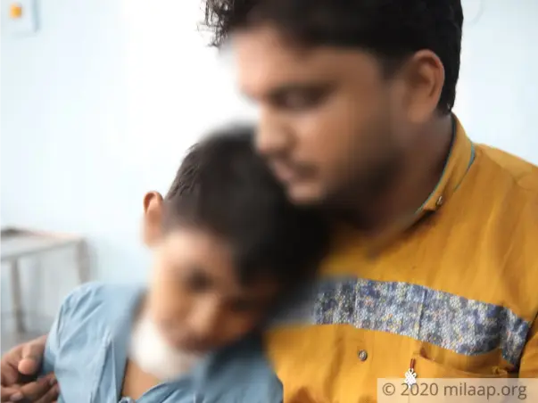 My son have cancer and needs your support to fight it