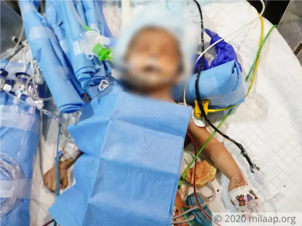 1-Month-Old Baby Girl's Father Needs Help To Save Her Life