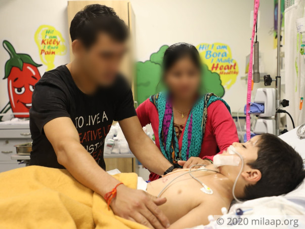 This 4 years old needs your urgent support in fighting Multiple calvarial and facial bone fractures