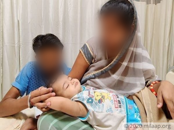 With Only Rs 500 Left, He Struggles To Save His Baby From Cancer