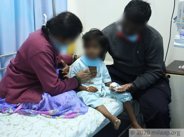 Neighborhood's Favorite Little Girl Struggles To Survive Cancer