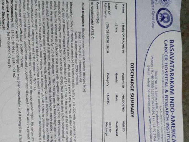 This 2 Years Old Needs Your Urgent Support In Fighting Gall Bladder Cancer