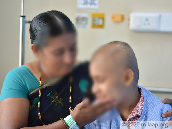 My son is suffering from cancer and need your help to fight it.