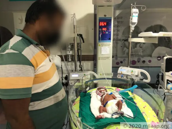 7 days old twins of nitin needs your help fight pre-maturity