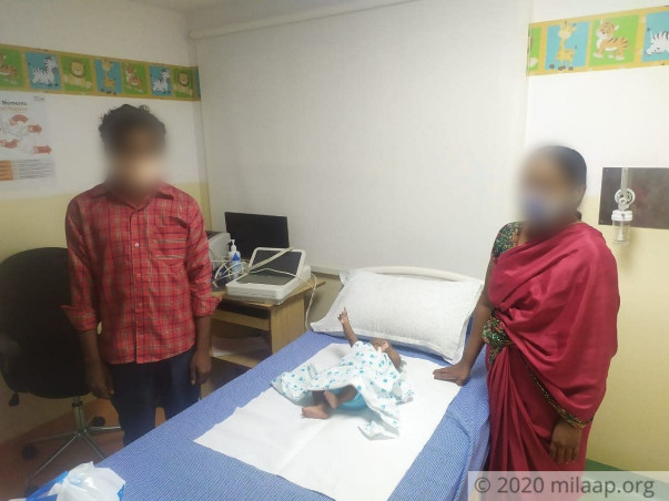 My 2 month old baby needs an urgent Heart Surgery and needs your help