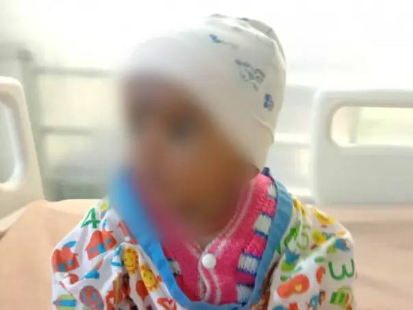 Struggling For Each Breath, This Baby Waits For An Open-Heart Surgery