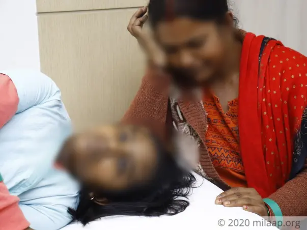 Her Twin Brother Prays For Her At Home While She Fights Blood Disease