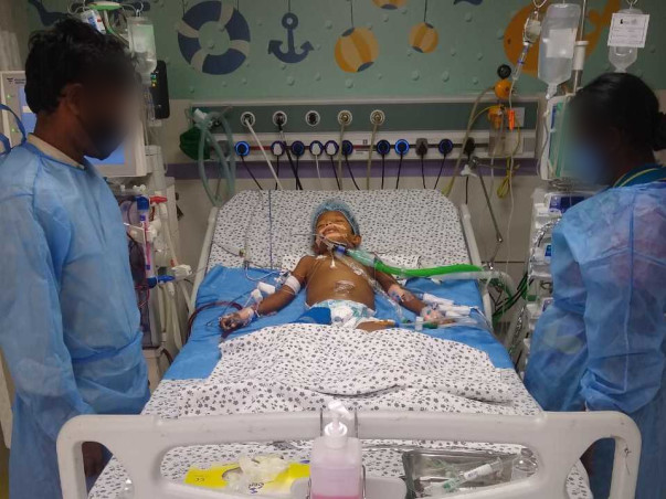 My son is in the ICU battling for his life and needs your help