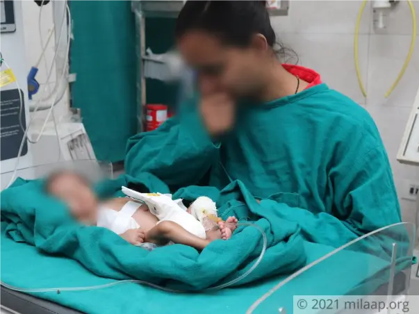 1 Month Old Baby Of Swati Needs your help to survive!
