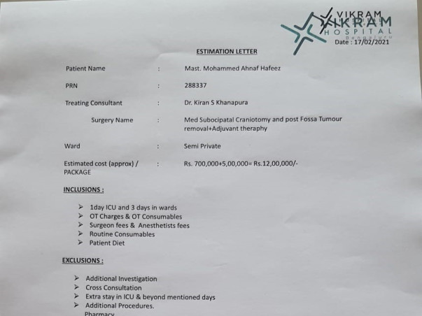 Help A 3 Year Old Undergoing A Craniotomy