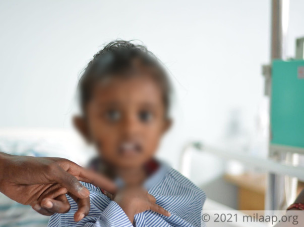 2 Years Old Baby Of Kaveri Needs Your Help Recover Acute Myeloid Leukemia