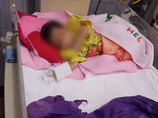 Help this 17 days baby girl
