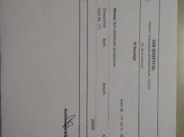 Support Satyanaryan Satapathy To Recover From Pneumonia