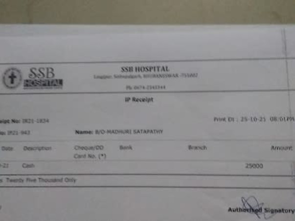 Support Satyanaryan Satapathy To Recover From Pneumonia