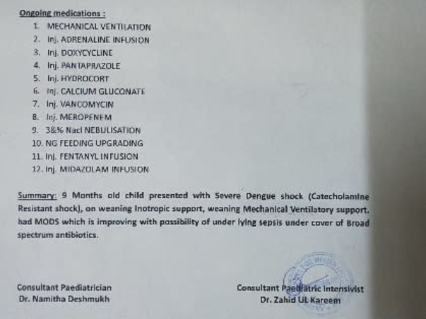 Support Pranav To Recover From Dengue Fever