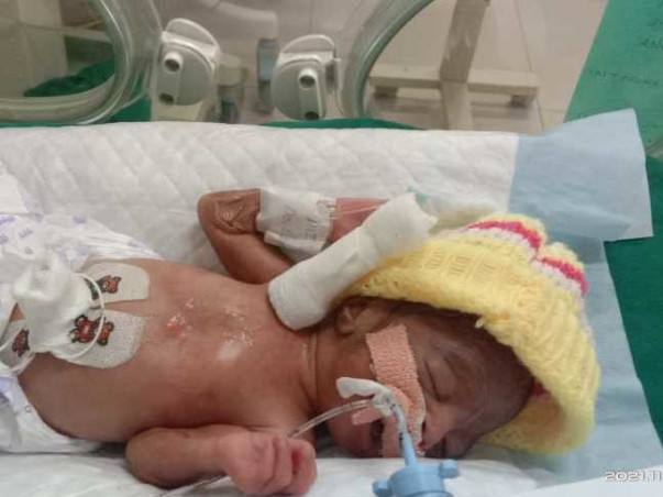7 days old Baby of Gowri needs your help To Recover Premature
