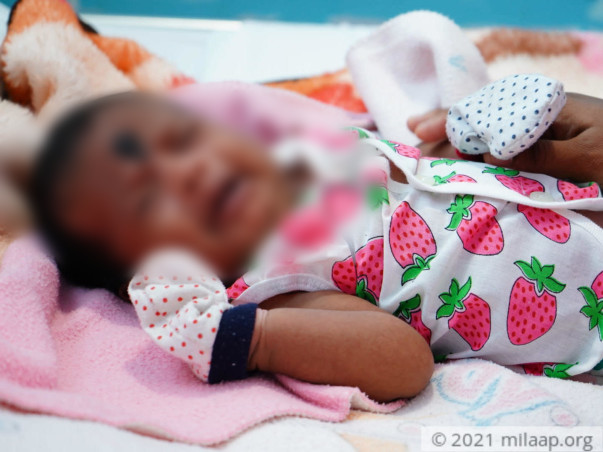 Support Baby Of Kanthi Recover From Immunodeficiency Disorders