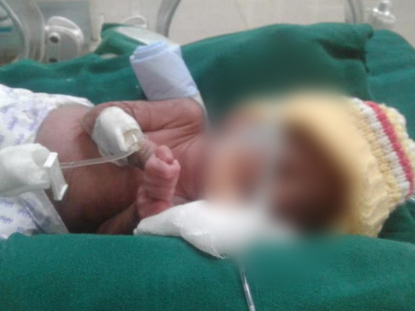 7 days old Baby of Gowri needs your help To Recover Premature