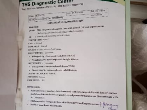 17 Yrs Old  Orphan Sadath  Needs Your Help Fight Kidney Failure