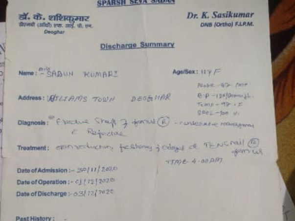 Help My Daughter To Recover From Leg Infection