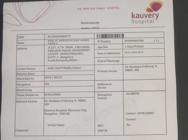 Help my daughter from Premature