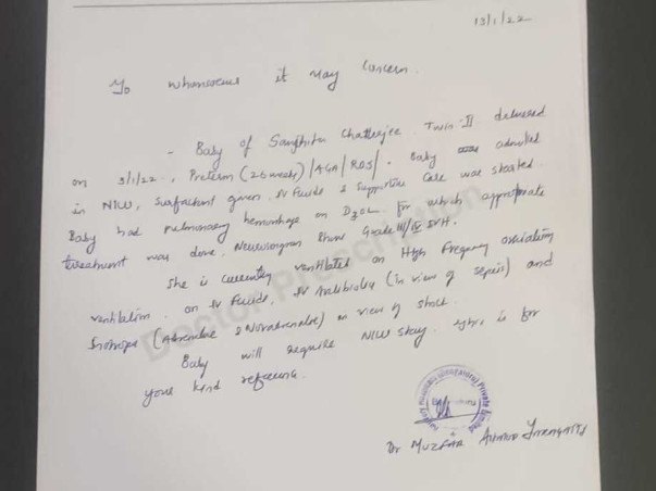 Help my daughter from Premature