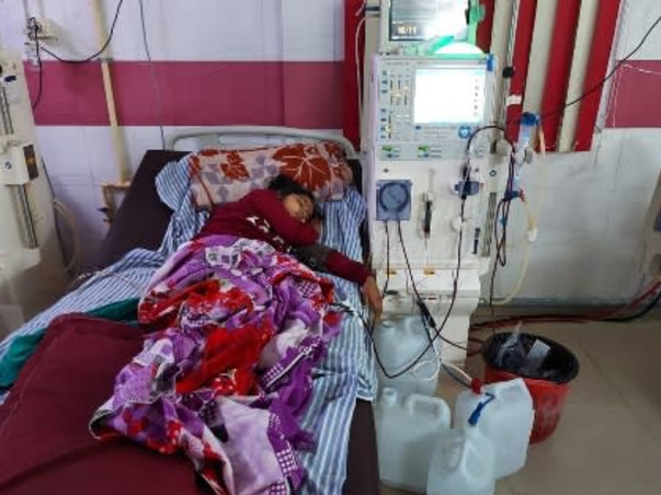 Support Khushi To Recover From Kidney Infection