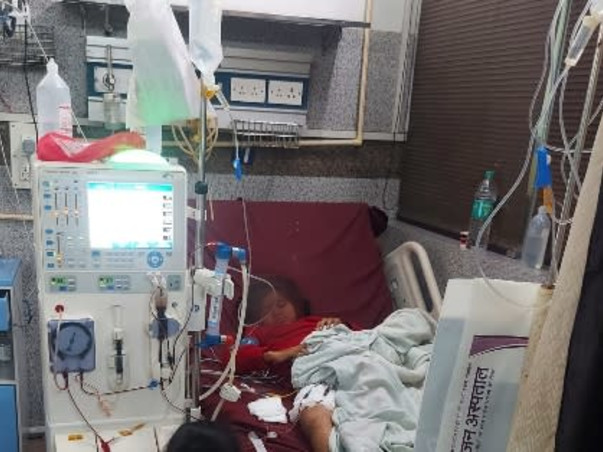 Support Khushi To Recover From Kidney Infection