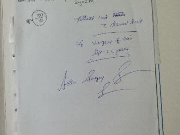 Support Yashaswi Sagarika To Undergo Spinal Cord Surgery