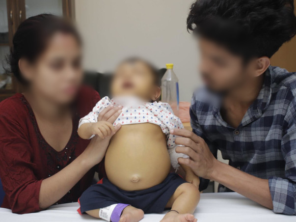 3 months old Ayush needs your help fight liver transplant