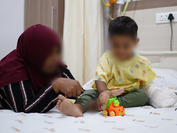 Unemployed Father Can't Afford To Correct Baby's Rare Hand Deformity