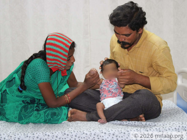 Help Baby of Laxmi Fight Congenital Heart Disease