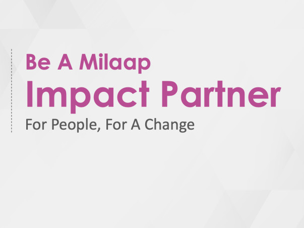 Milaap India Foundation (MLPI) Monthly Giving Program