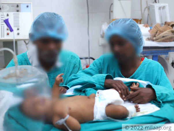 With Disabled Husband And No Income, Mother Is Struggling To Save Baby