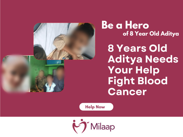 8 Years Old Aditya Needs Your Help Fight Blood Cancer