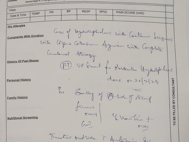 Support Chutki to survive from Brain fluid issue