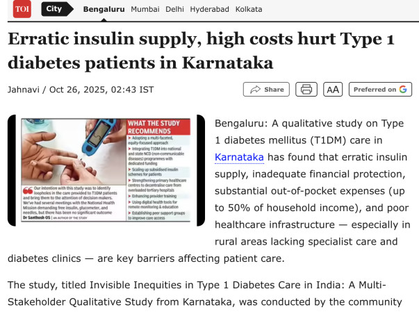 Help children with Type 1 Diabetes get life-saving insulin and care